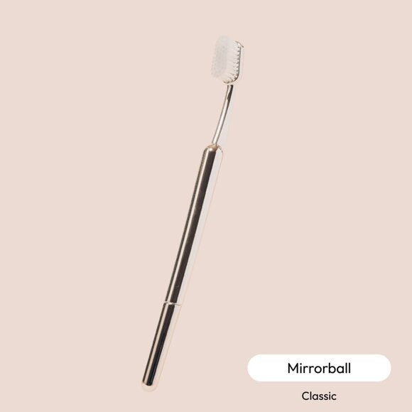 NWT TRASK –  toothbrush The Better Brush |  Mirror Ball - Picture 1 of 1